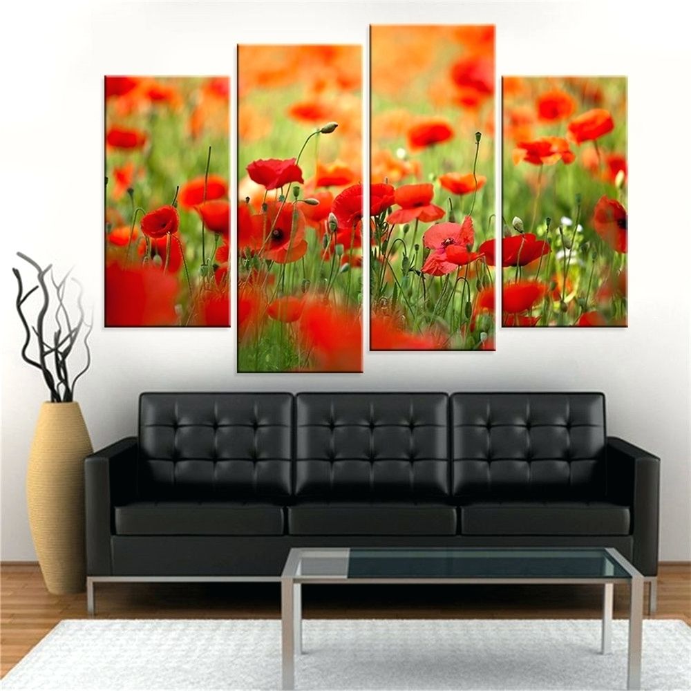 Best 15+ of Metal Poppy Wall Art