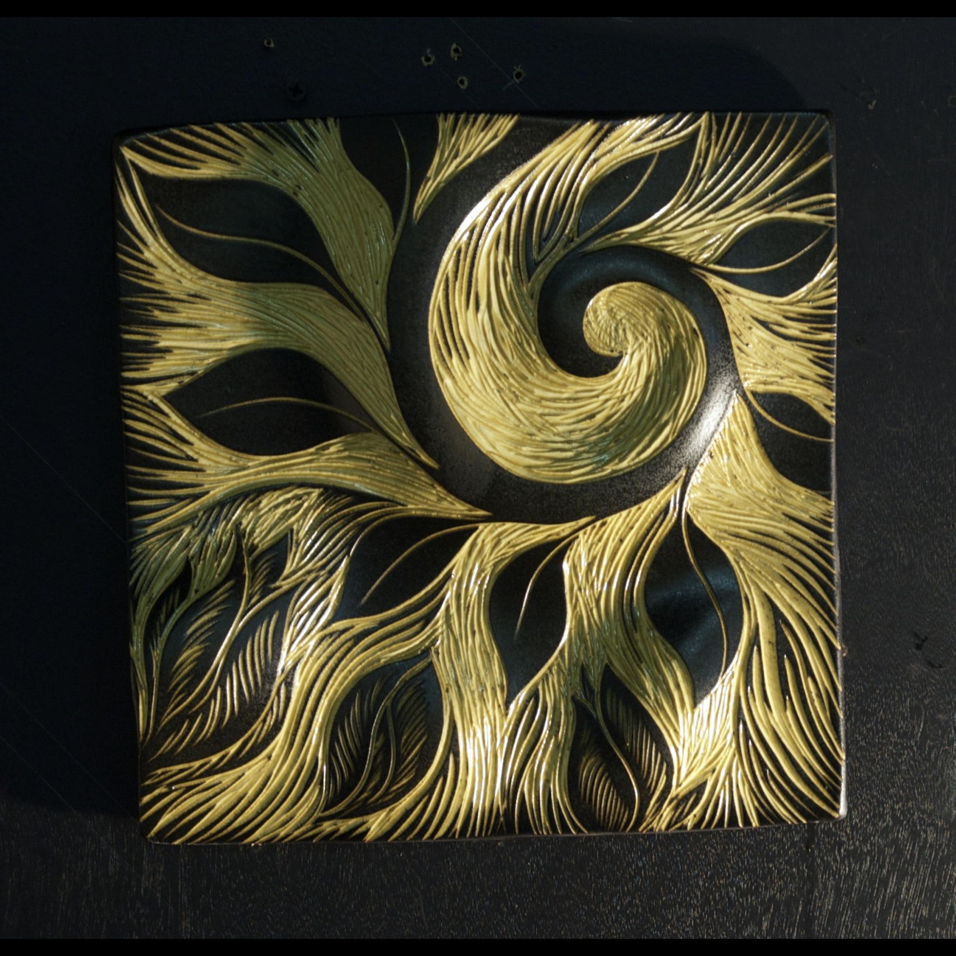 15 Collection Of Abstract Ceramic Wall Art