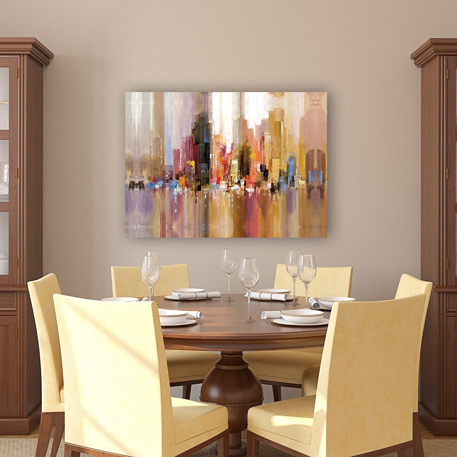 Amazon Portfolio Canvas Decor Large Printed Canvas Wall Art For Popular Canvas Wall Art For Dining Room 