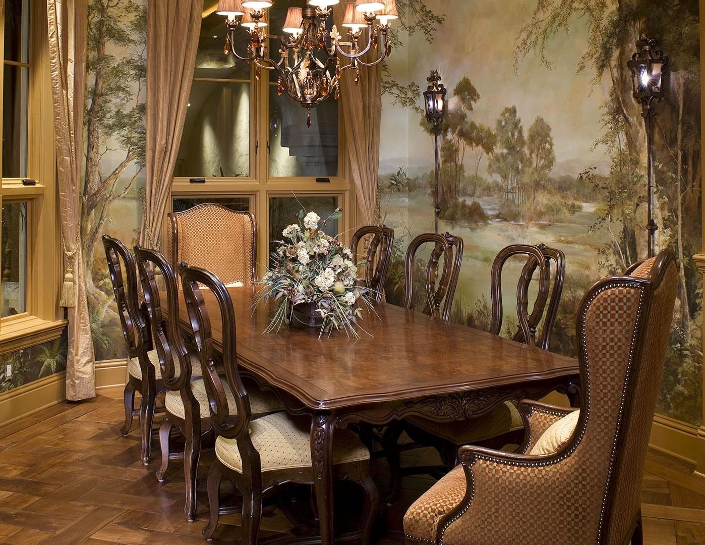 formal dining room wall decor