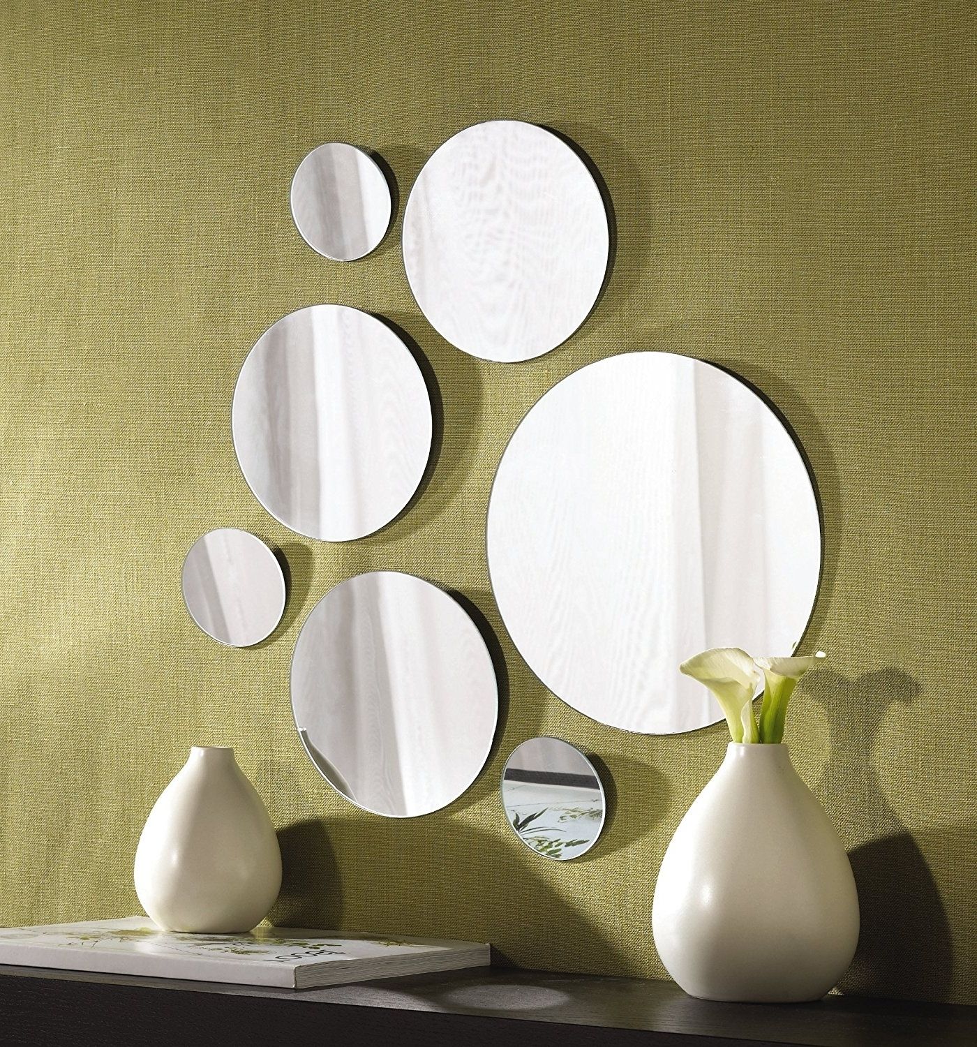 Best 15+ of Small Round Mirrors Wall Art