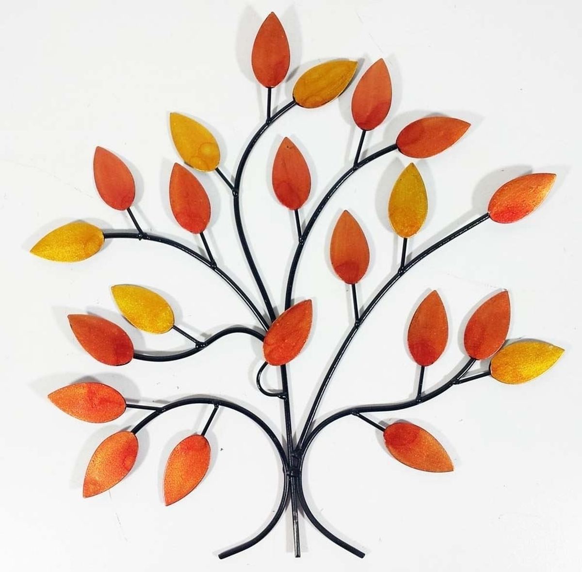 15 The Best Windy Oak Tree Metal Wall Art