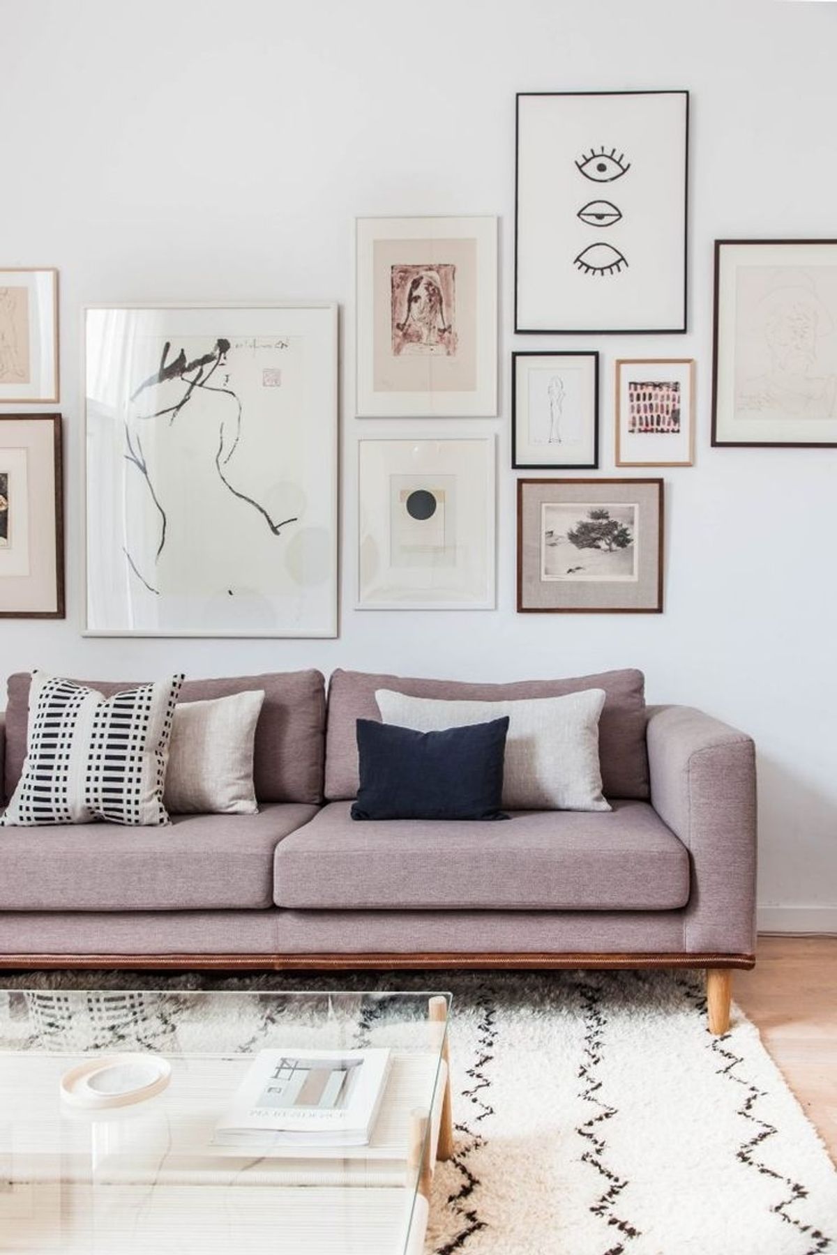 15 Ideas of Sofa Size Wall Art