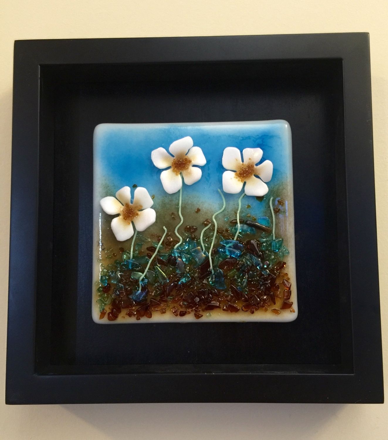 2024 Popular Kiln Fused Glass Wall Art