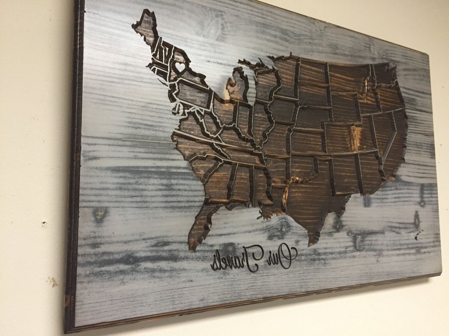 15 Ideas Of United States Map Wall Art