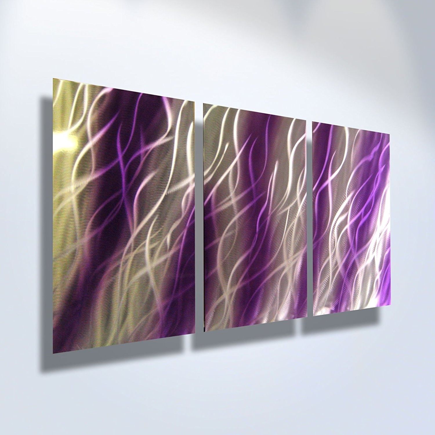 Top 15 of Dark Purple Abstract Wall Art