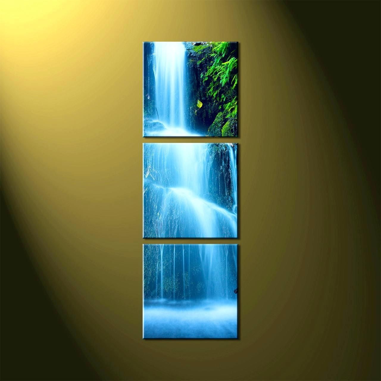 waterfall wall art