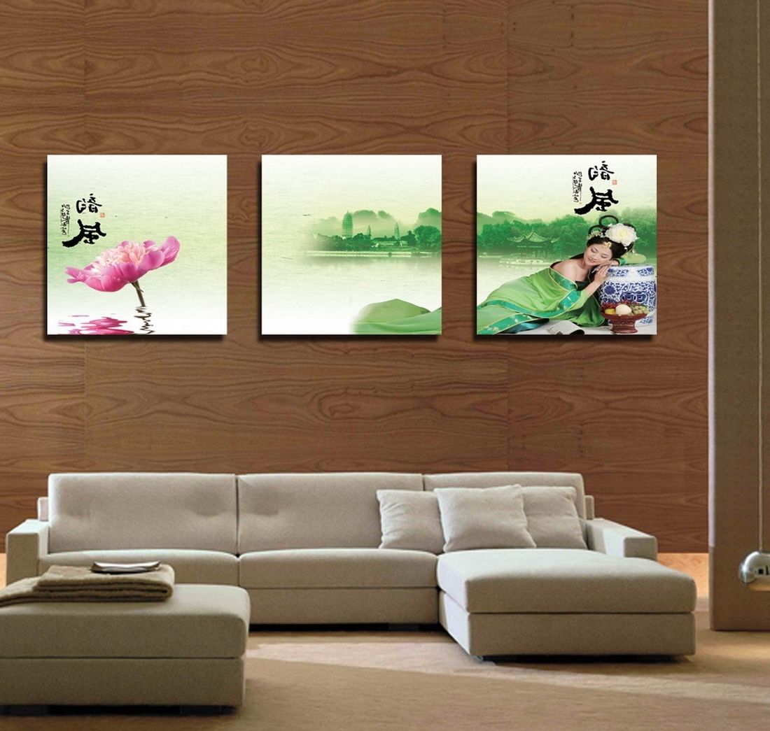 15 Collection of Feng Shui Wall Art