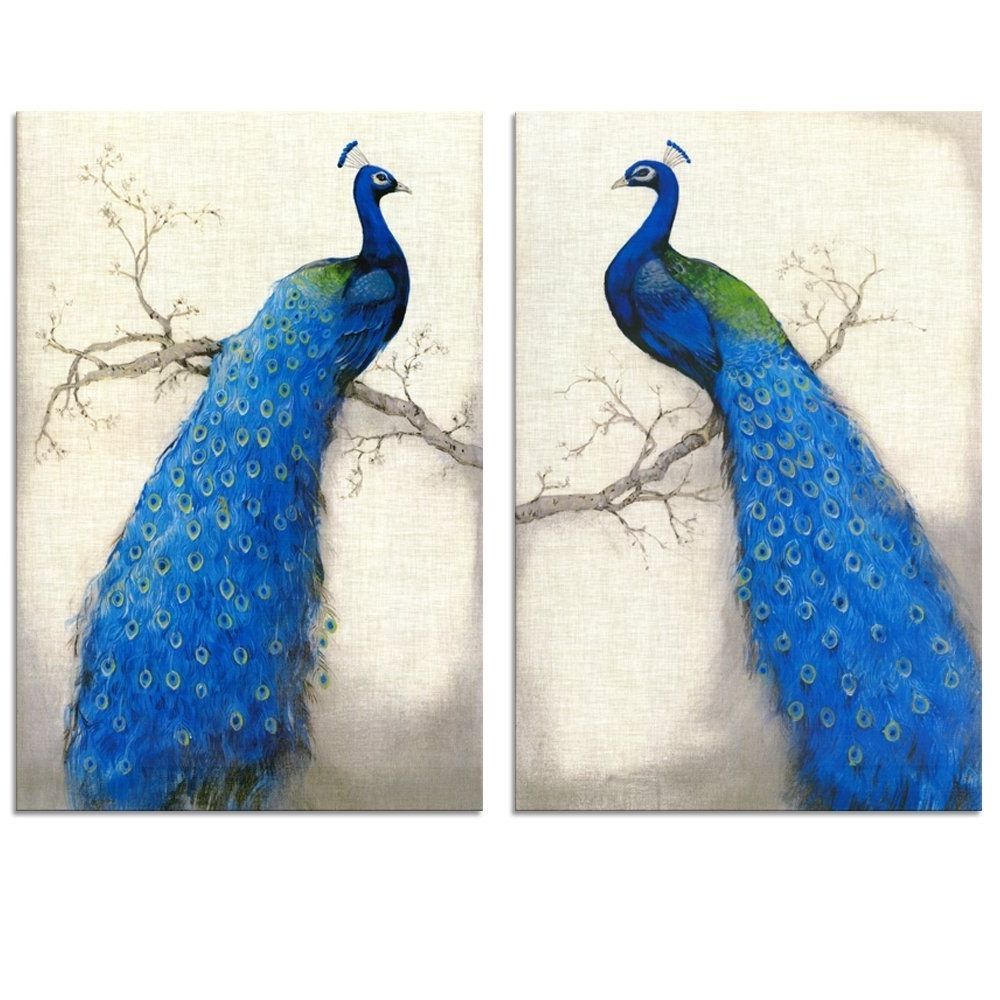 15 Best Jeweled Peacock Wall Art