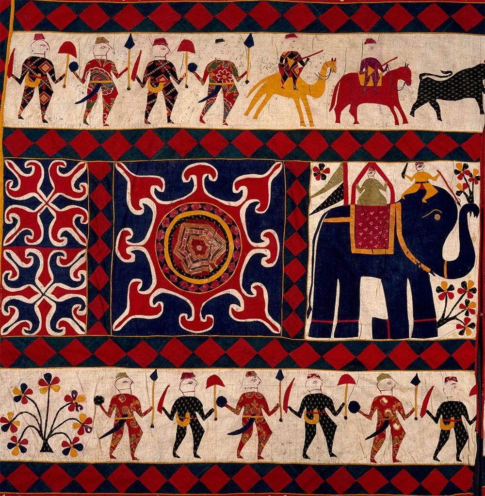 2023 Latest Indian Fabric Art Wall Hangings