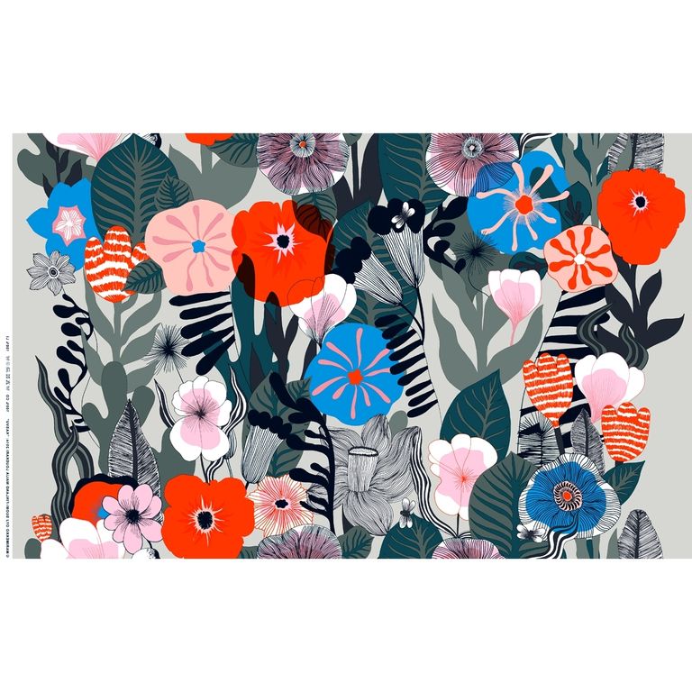 Best 15+ of Marimekko 'kevatjuhla' Fabric Wall Art