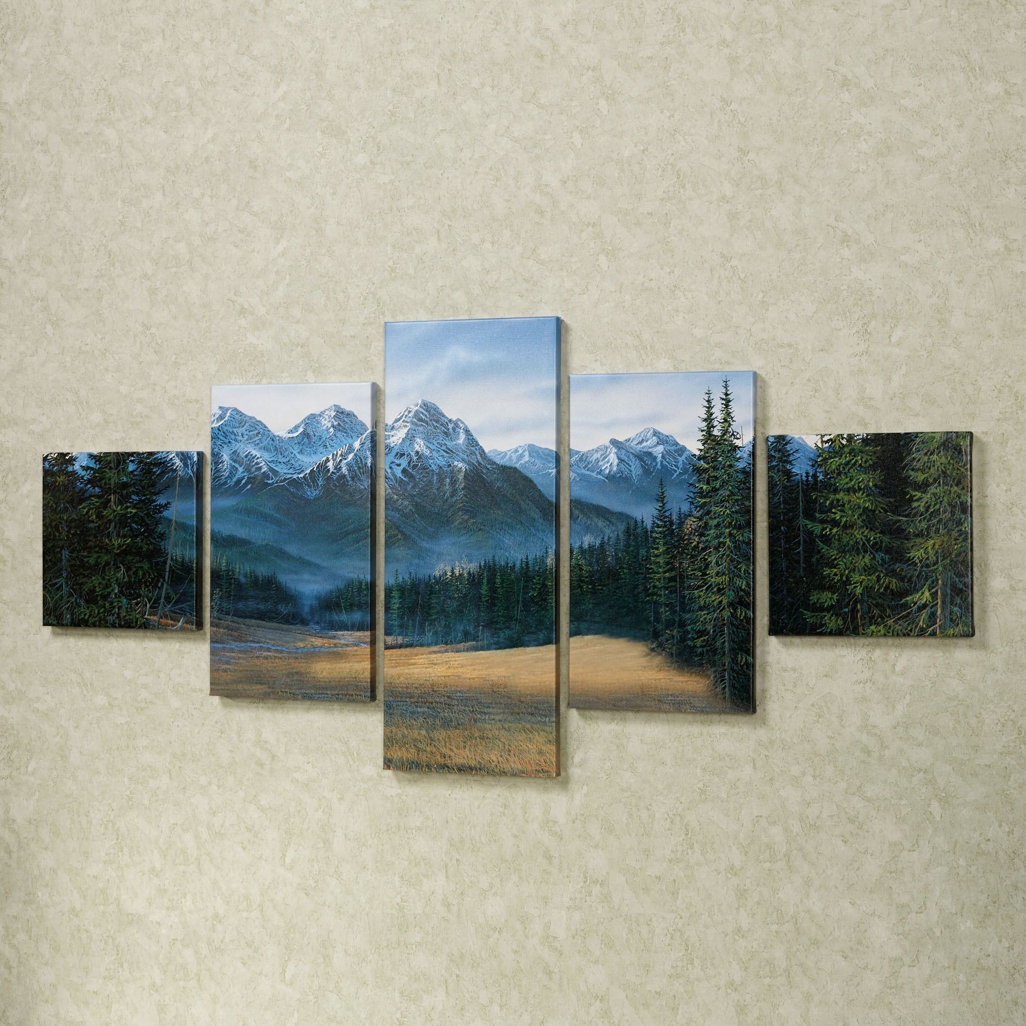 Best 15+ of Mountains Canvas Wall Art