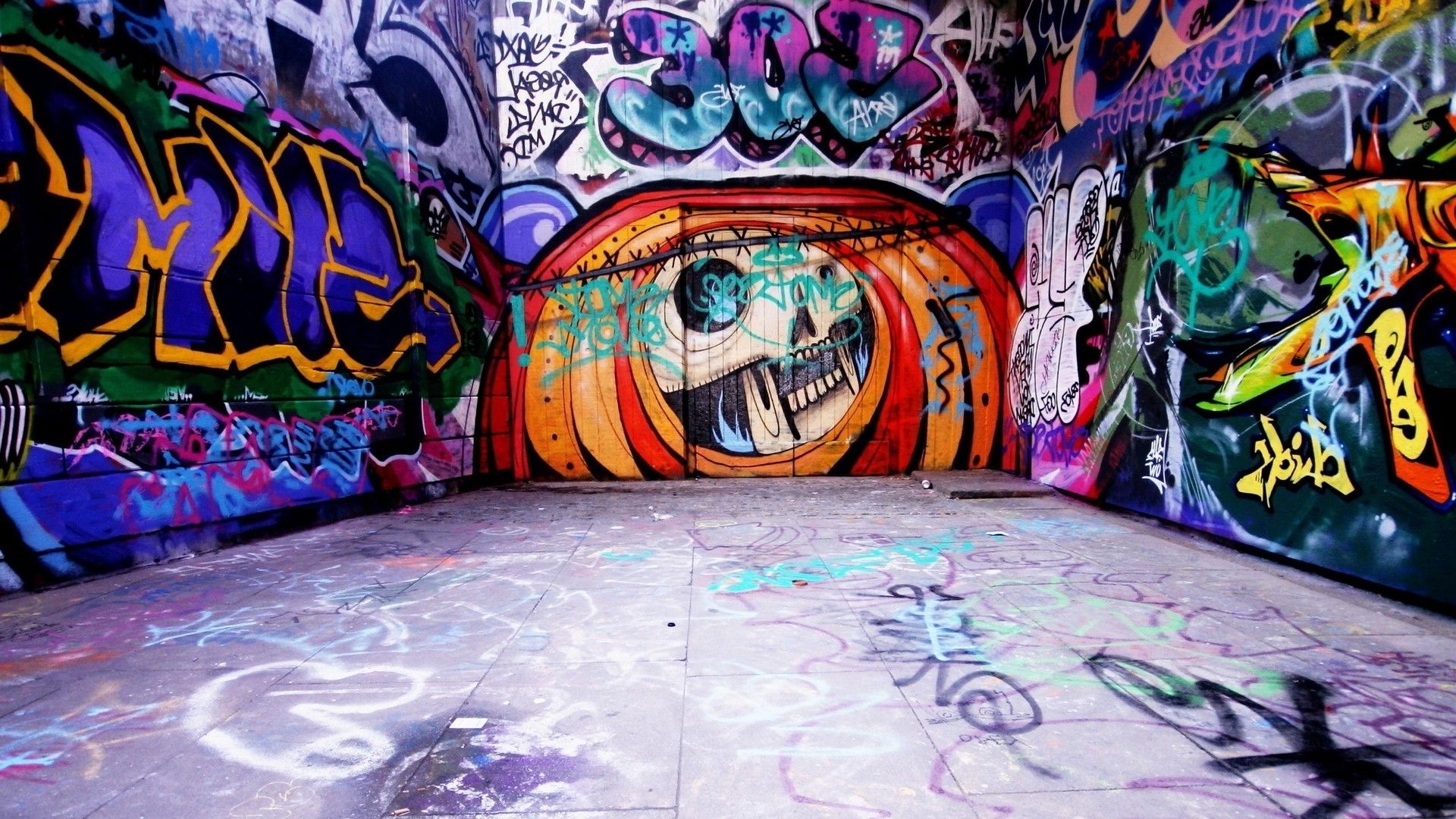 20 Inspirations Graffiti Wall Art