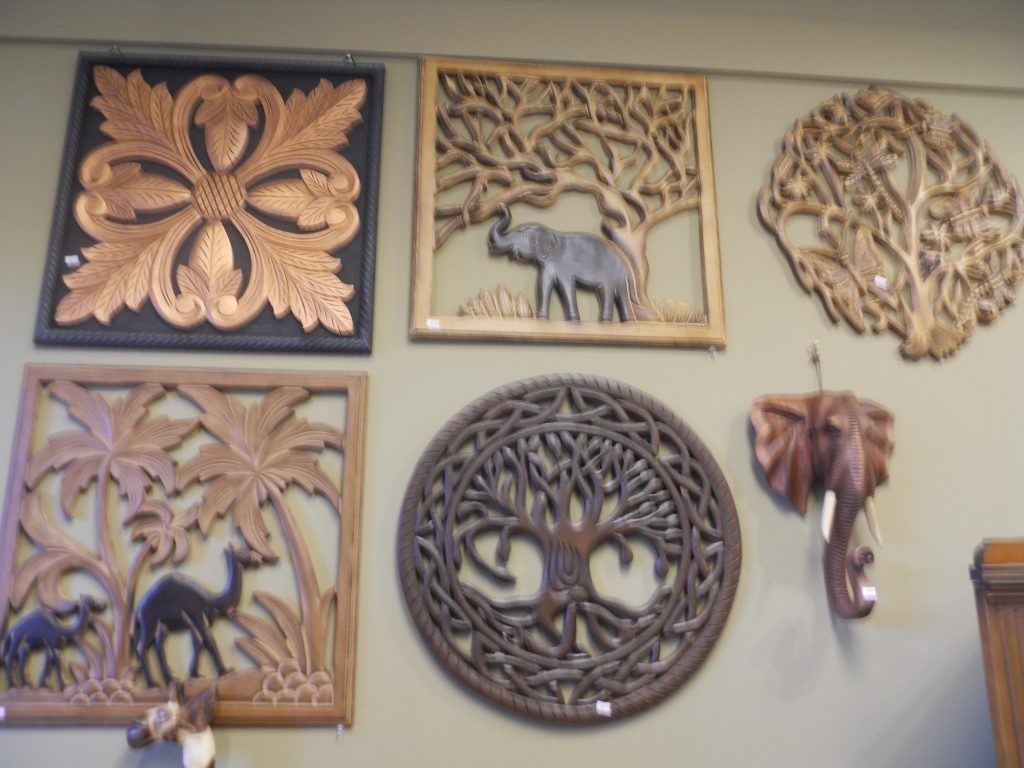 carved wall art kitchen