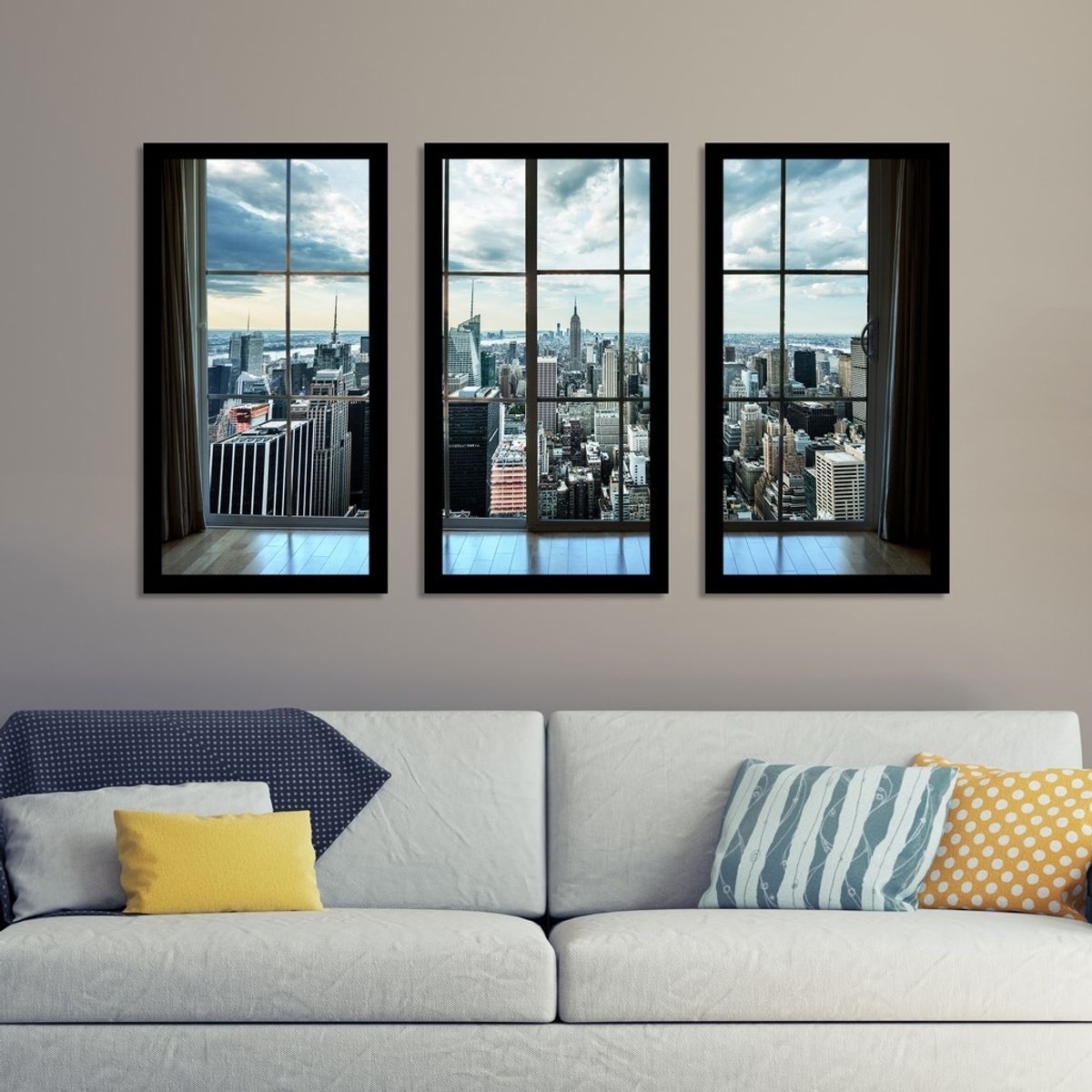 15 Photos Window Frame Wall Art