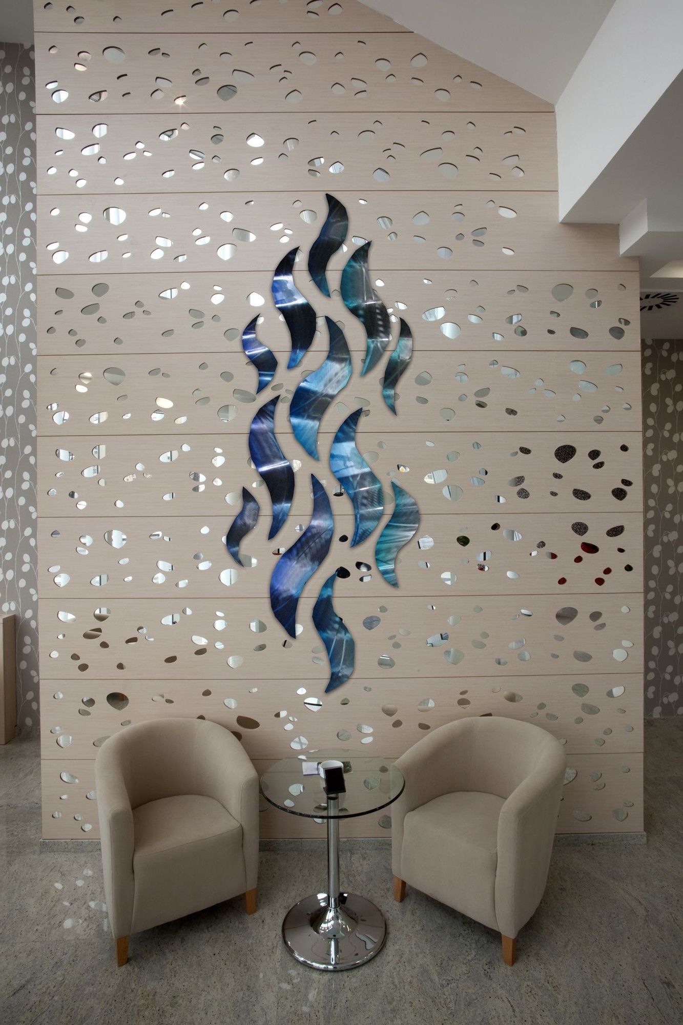 contemporary metal wall decor