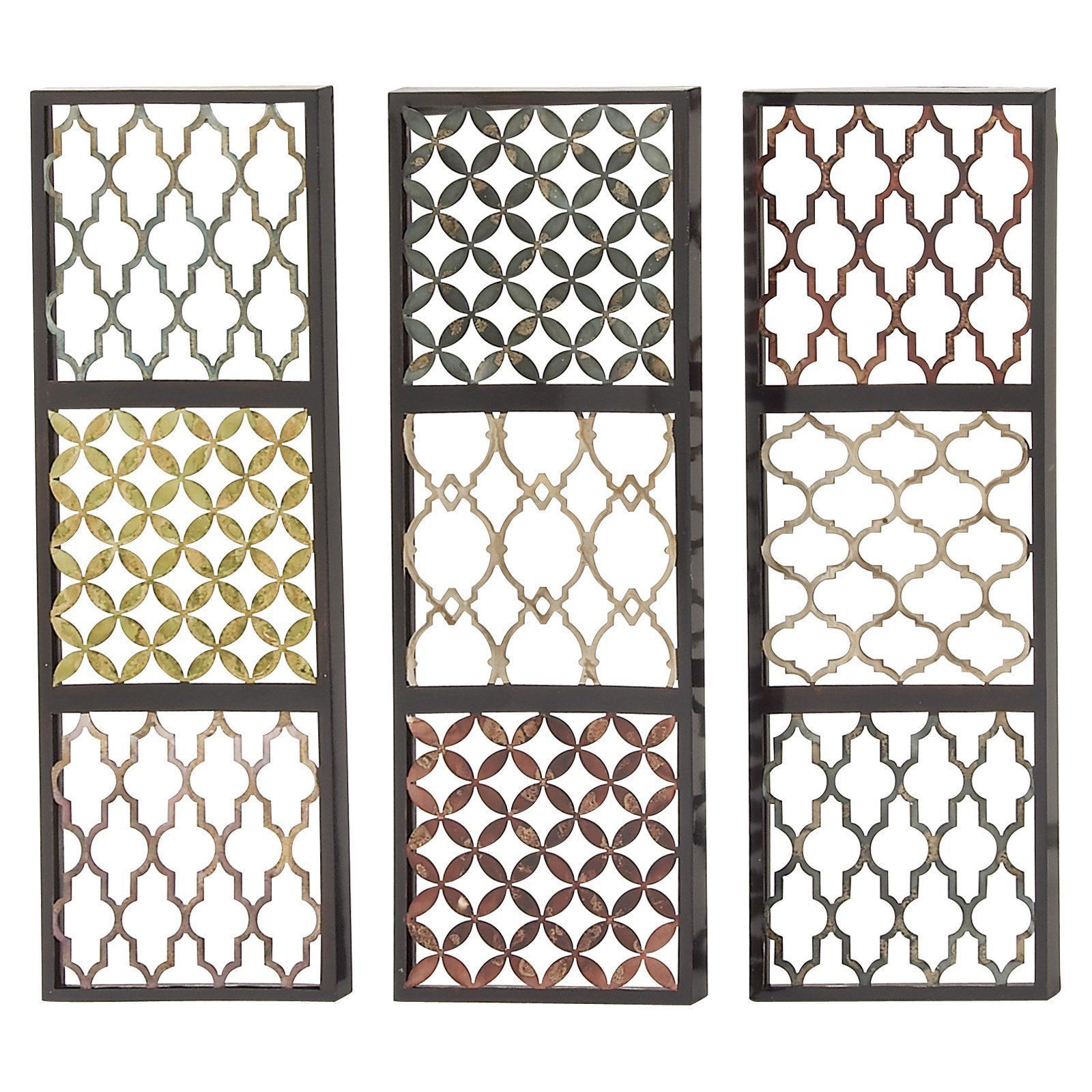 Panel set. Metal Wall Covers. Baltimore Set 3 pieces.