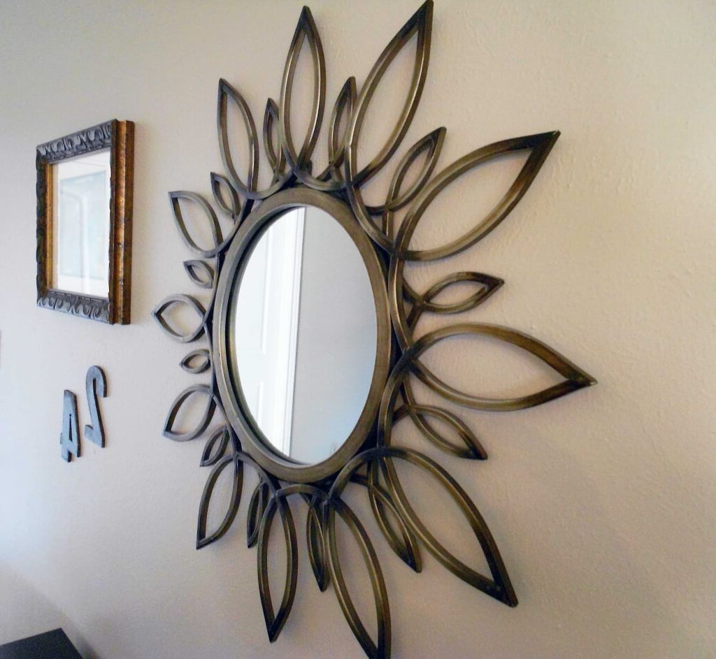 Best And Newest Decorative Round Wall Mirrors In Mirrors Astounding Round Mirror Wall Decor Movie Poster (View 9 of 20)