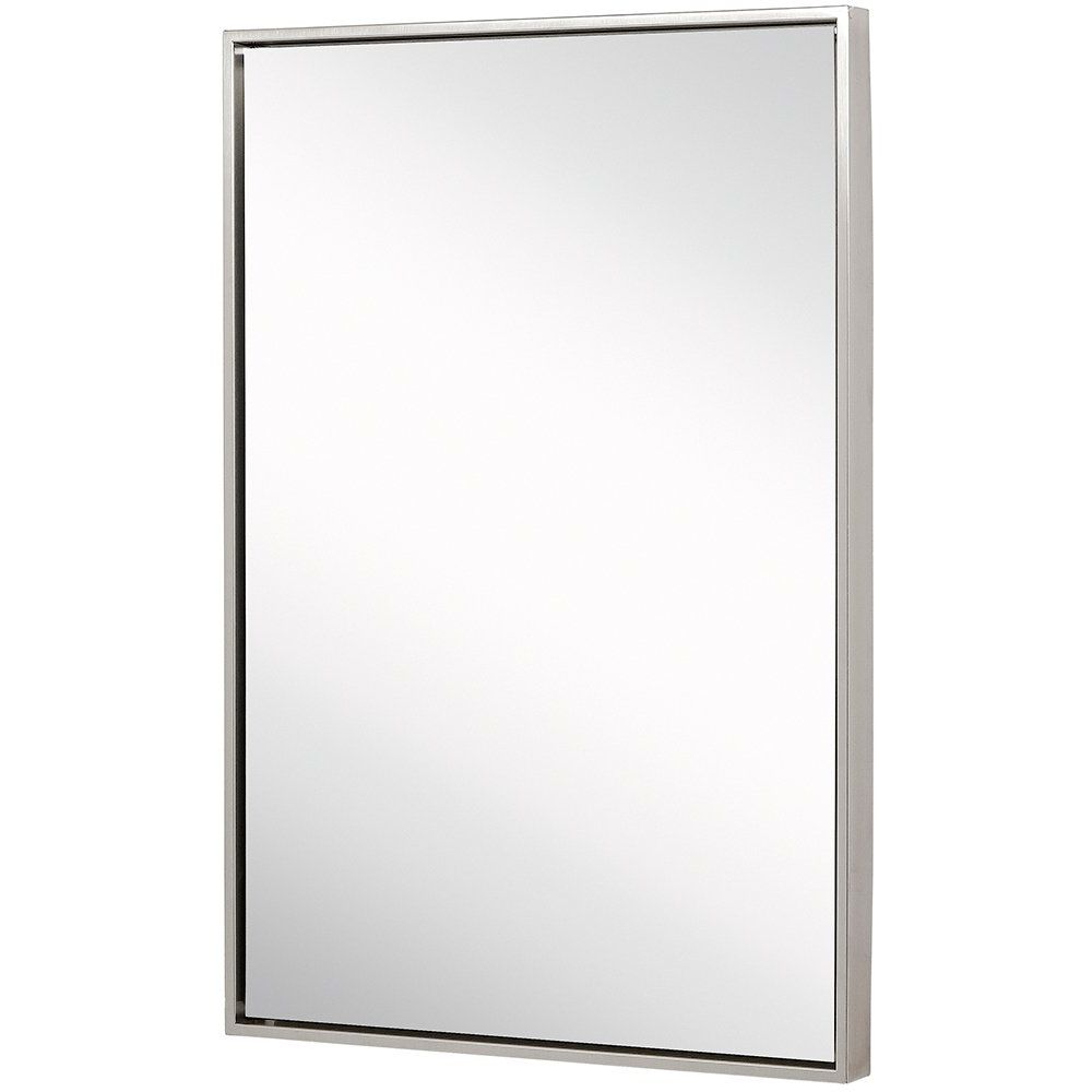 2023 Popular Brushed Nickel Wall Mirrors for Bathroom