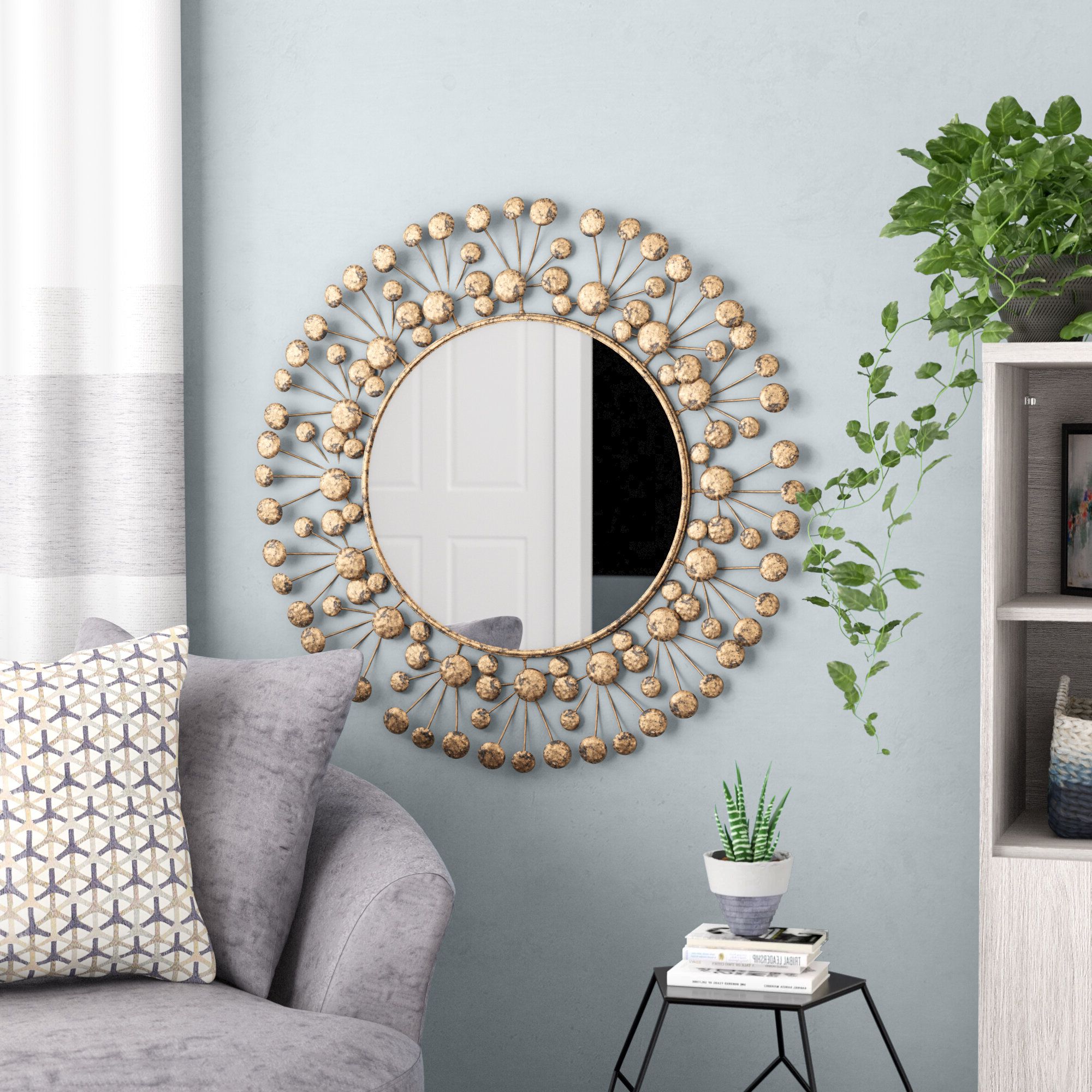 Featured Photo of 20 The Best Decorative Round Wall Mirrors