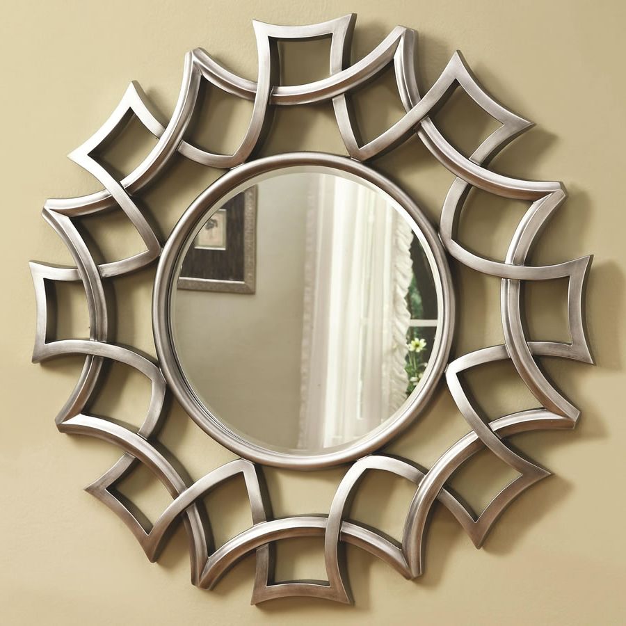 Famous Round Shaped Wall Mirror — Mom's Tamales From "beautiful Regarding Decorative Round Wall Mirrors (View 16 of 20)