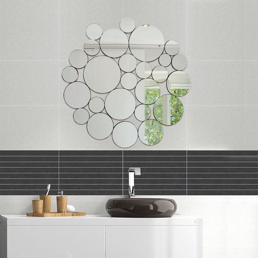 Most Popular Decorative Round Wall Mirrors With 39 X 40.5 In (View 15 of 20)