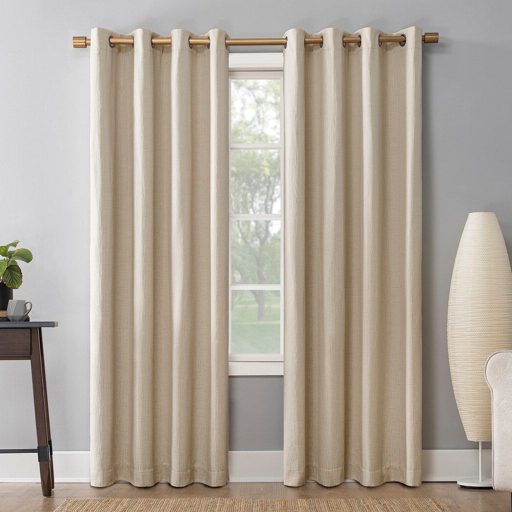 20 Best Collection of Vue Elements Priya Tab Top Window Curtains